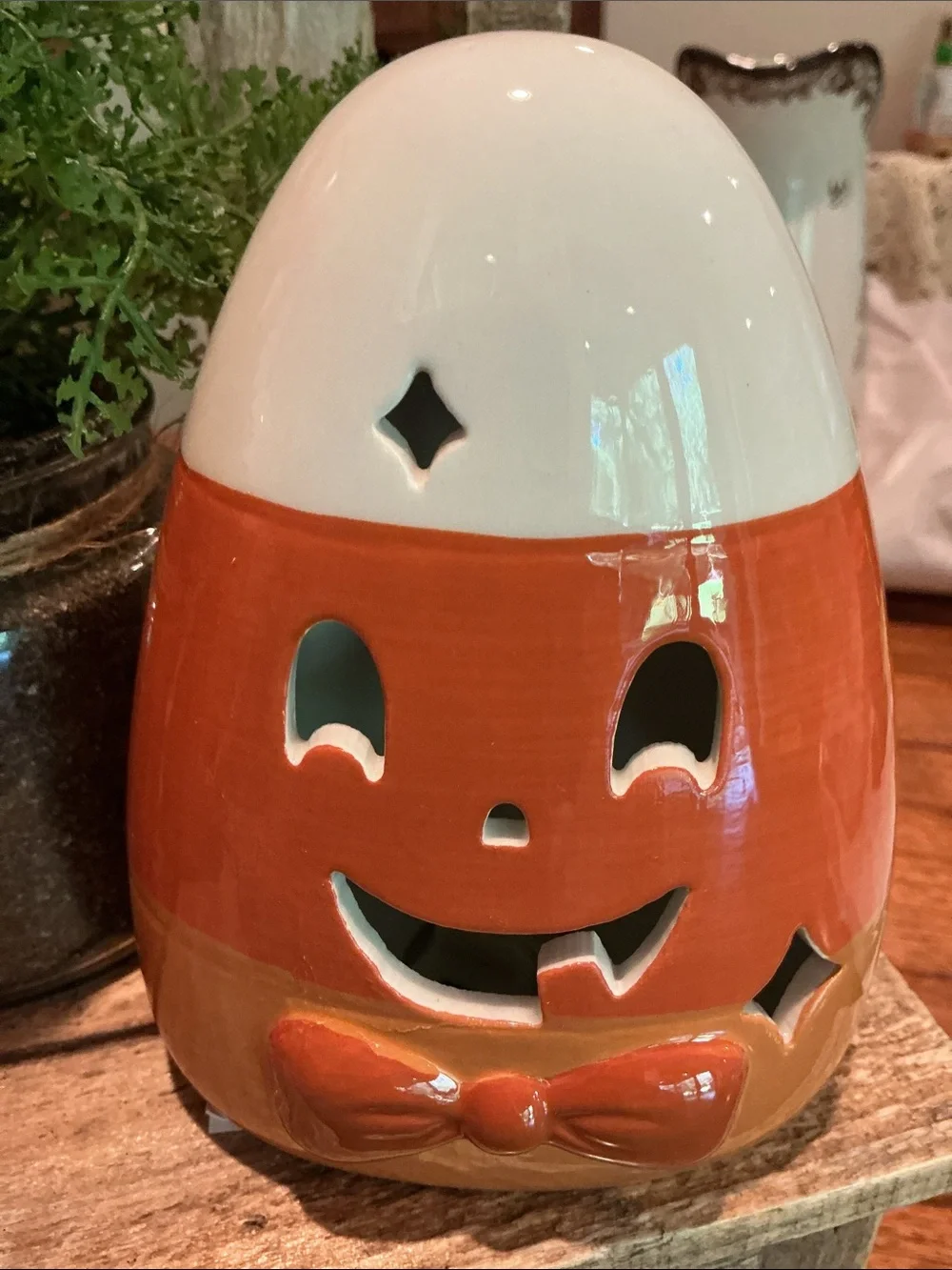 Target Dollar Spot Light Up Candy Corn Tabletop Decor - Set of 2